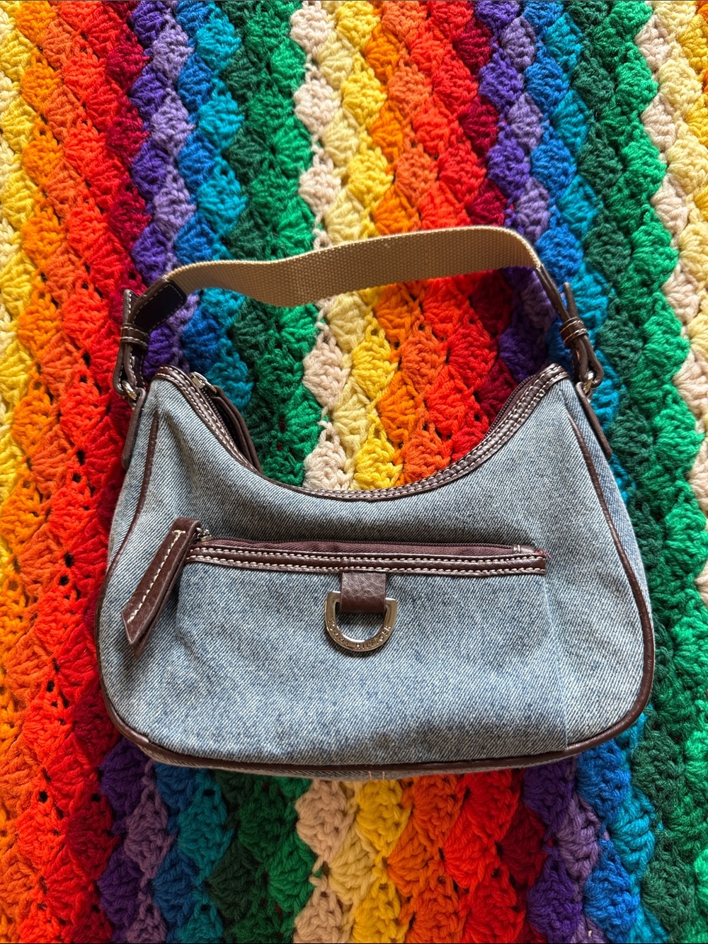 Vintage Y2K Tommy Hilfiger Denim Shoulder Bag - NWOT Deadstock
